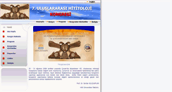 Desktop Screenshot of hititoloji.hitit.edu.tr