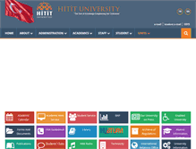 Tablet Screenshot of hitit.edu.tr